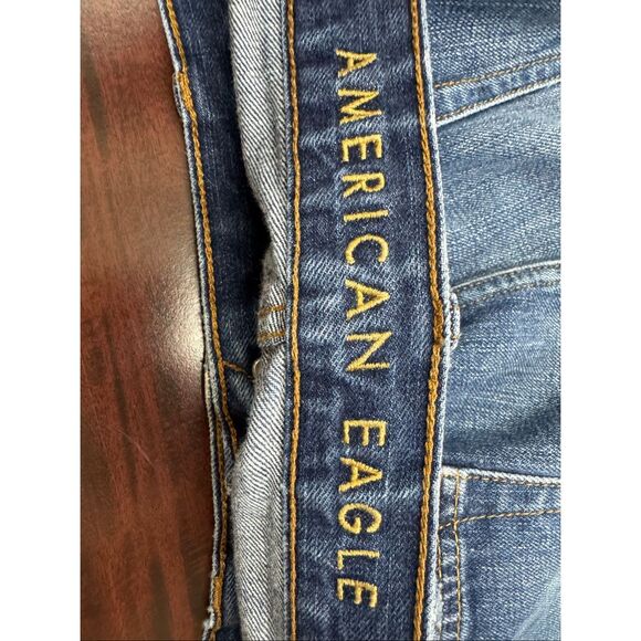 American Eagle Relaxed Straight Mens Jeans Size 38x32 - Picture 6 of 8